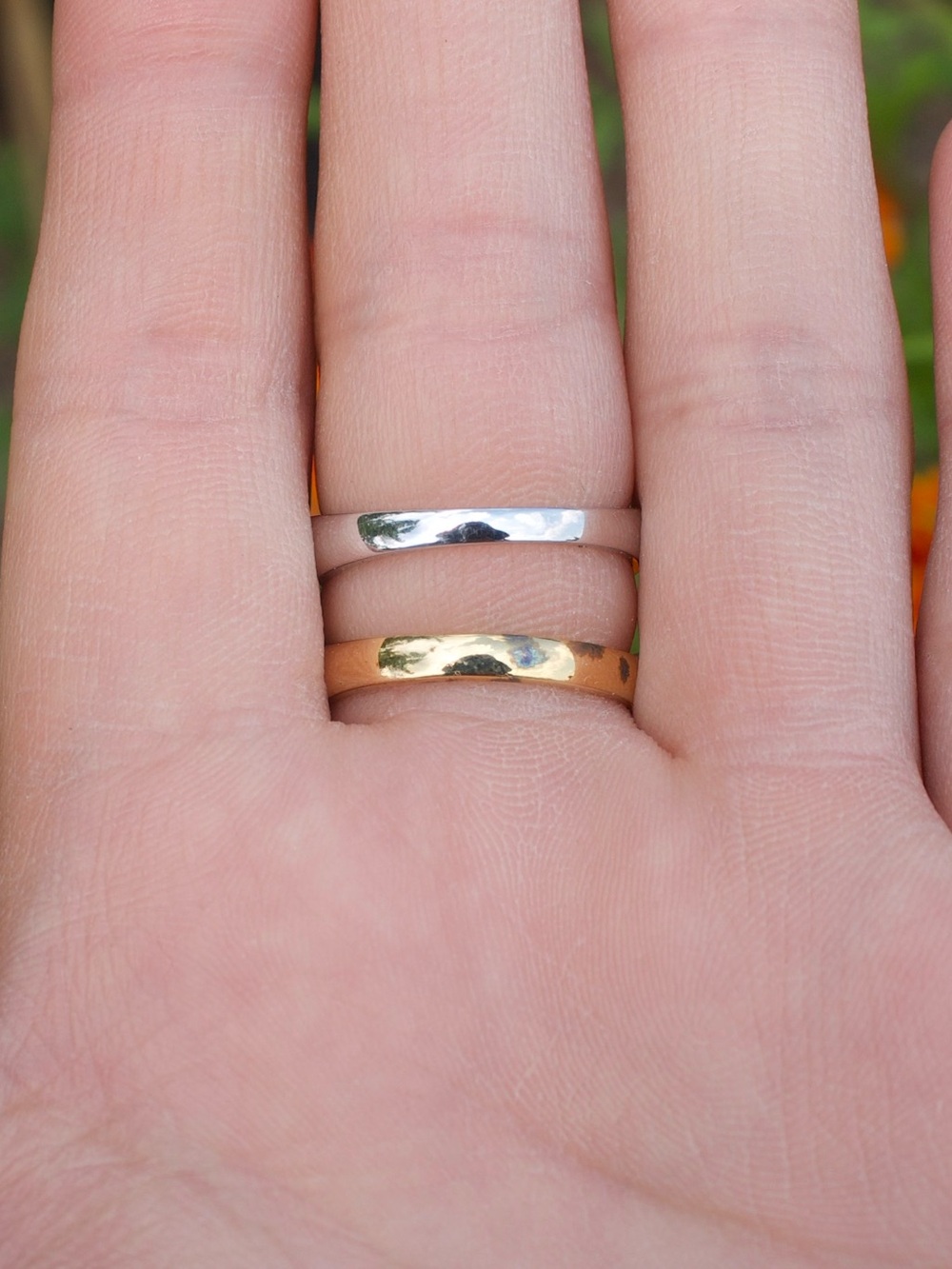 Diamond .925 Sterling Silver Ring Lot - Picture 2 of 4